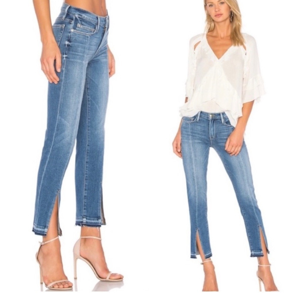 Frame‎ Le Nouveau Straight Front Split Jeans